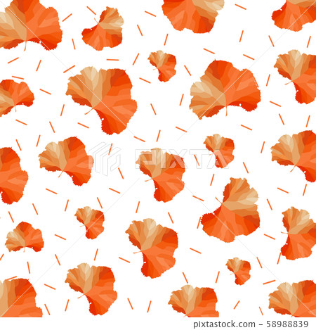 Set of colorful autumn leaves and white background Set of colorful autumn leaves and white background 58988839