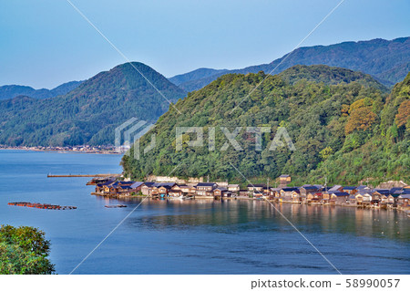 [來自伊內船屋仁灣船屋群天文台]京都市代代郡伊內町平田 58990057