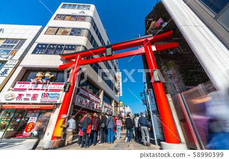 小町街等日本鎌倉城市景觀 小町街等日本鎌倉城市景觀 58990399