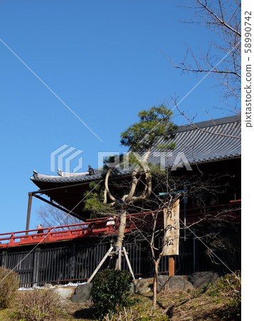 Ueno Kaneiji Temple "Shizuki no Matsu" at the Shimizu Kannon 58990742