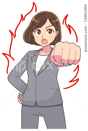 西裝女商務老師動漫 西裝女商務老師動漫 58991964