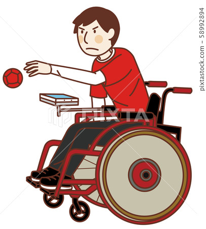 Boccia at the Paralympic Games Stock Illustration 58992894 PIXTA