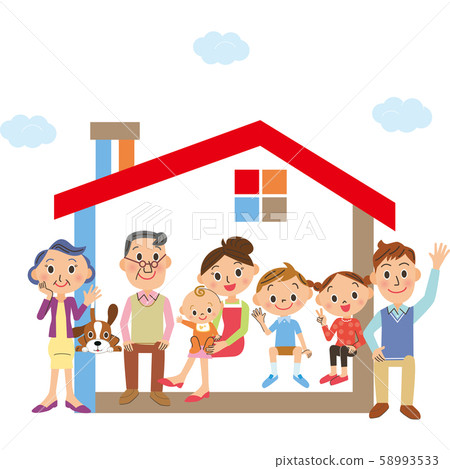 三代家庭和我的家 58993533