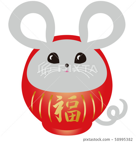 2020年新年賀卡鼠標佛法 58995382