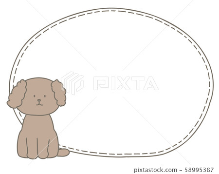 玩具貴賓犬框架 玩具貴賓犬框架 58995387