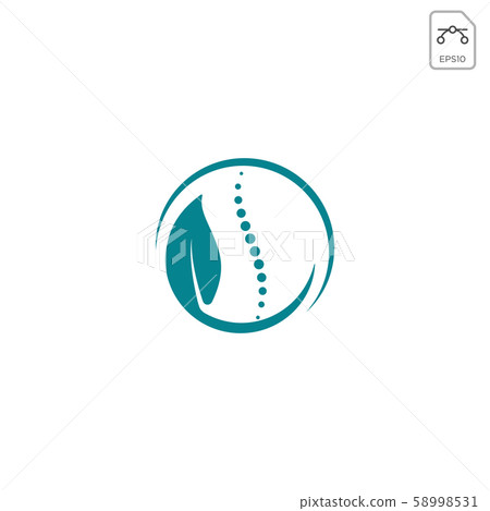 leaf healt care logo inspiration vector icon - Stock Illustration ...