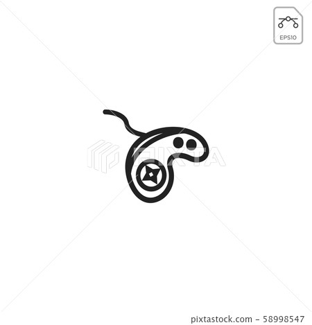 joystick controller icon or symbol vector element joystick controller icon or symbol vector element 58998547