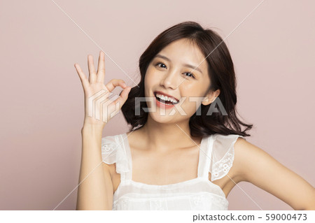 Female Beauty Color Background 59000473