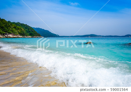 Turtle Beach, Perhentian Islands, Terengganu, Turtle Beach, Perhentian Islands, Terengganu, 59001564