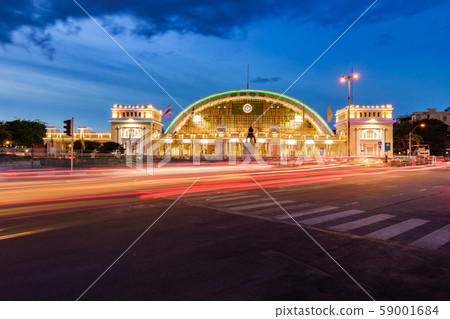 Bangkok Railway Station at night in Bangkok, 59001684