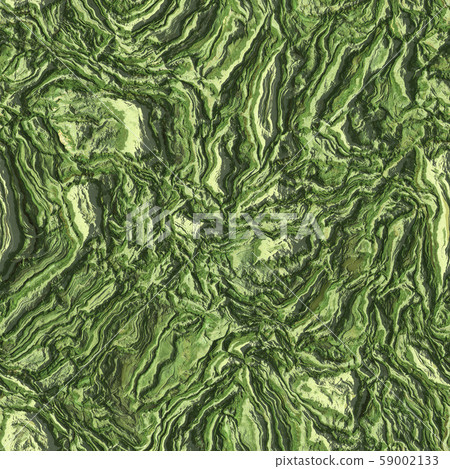 Aerial view from air plane of green nature mountains seamless texture background. 3d illustration Aerial view from air plane of green nature mountains seamless texture background. 3d illustration 59002133