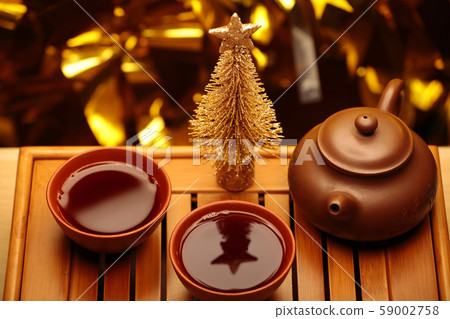 teapot cup miniature fir tree teapot cup miniature fir tree 59002758