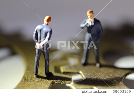 Gear and person Gear and person 59003199