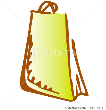 Illustration of gift icon on white background Illustration of gift icon on white background 59007541