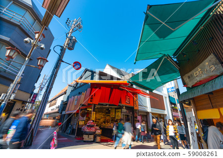 Japanese city view of Kamakura Japanese city view of Kamakura 59008261