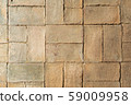 Brown brick Background texture closeup. 59009958