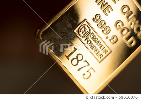 Gold bullion ingot 999.9 bar 59010070