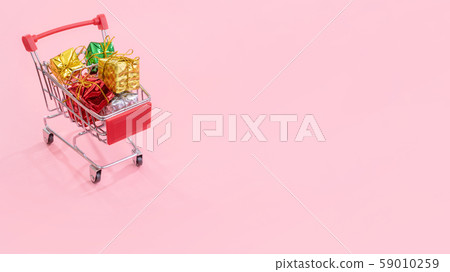 Shopping Shopping Carts Birth Day Anniversary Background Shopping Cart Christmas Shopping 59010259