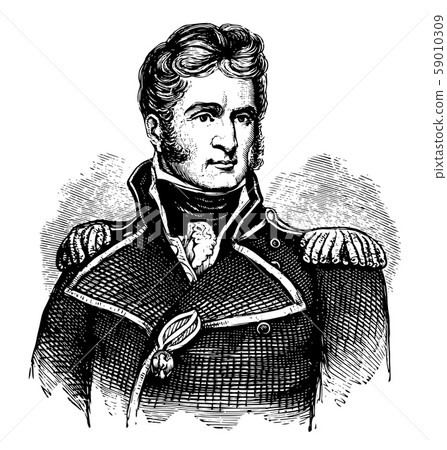 Thomas Macdonough vintage illustration 59010309
