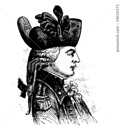 Capt. Charles Asgill vintage illustration Capt. Charles Asgill vintage illustration 59010373