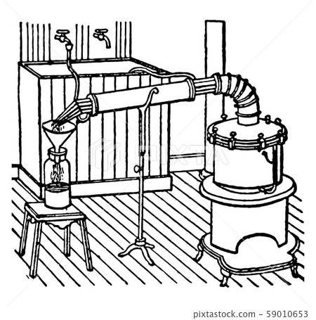 Remington's Still, vintage illustration. 59010653