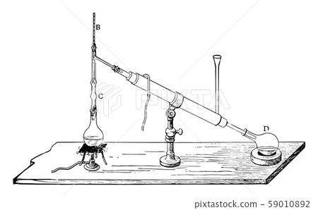 Chemistry Apparatus vintage illustration Chemistry Apparatus vintage illustration 59010892