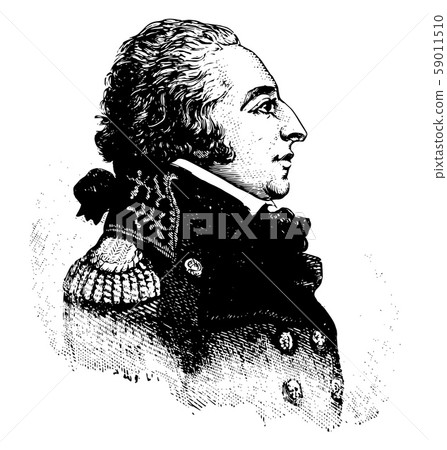 Edmond Charles Genest vintage illustration 59011510