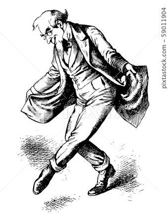 Man Dancing, partying with celebrities, vintage Man Dancing, partying with celebrities, vintage 59011904