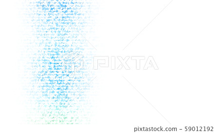 CG粒子三角形的五彩紙屑 59012192