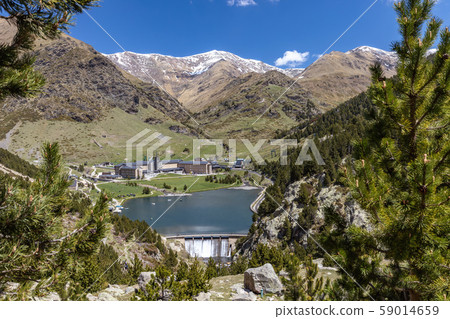 Very nice valley from Spain, mountain Pyrenees 59014659