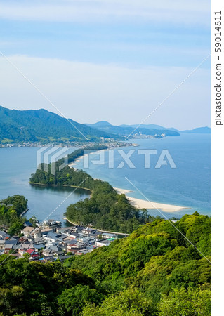 Amanohashidate Sandbar facade 59014811
