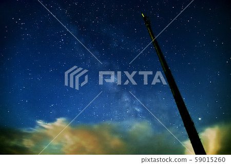 The night sky of Hakkaiyama, Niigata Prefecture. The night sky of Hakkaiyama, Niigata Prefecture. 59015260