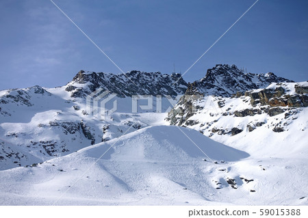 St. Moritz Corvatsch, winter ski resort in Switzerland 59015388