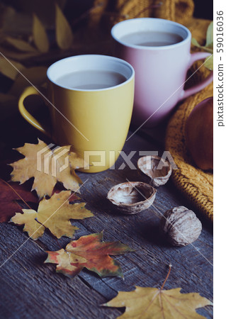 cozy autumn tea party 59016036