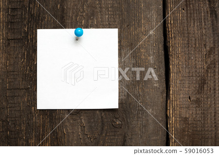 blank sheet for notes on wooden background blank sheet for notes on wooden background 59016053