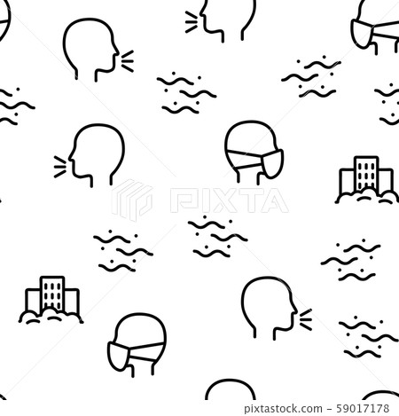 Dust And Polluted Air Vector Seamless Pattern Dust And Polluted Air Vector Seamless Pattern 59017178
