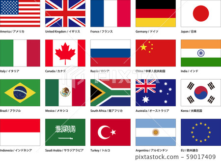 National flag G20_a 59017409