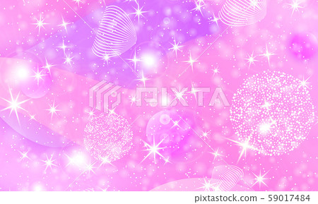 Fairy background. Unicorn pattern. 59017484