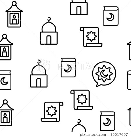 Ramadan Islam Vector Seamless Pattern Ramadan Islam Vector Seamless Pattern 59017697