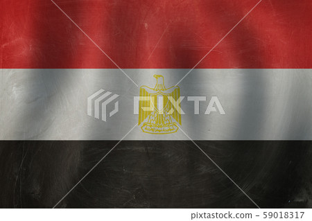 Old banner with Egypt flag background. Egypt Old banner with Egypt flag background. Egypt 59018317