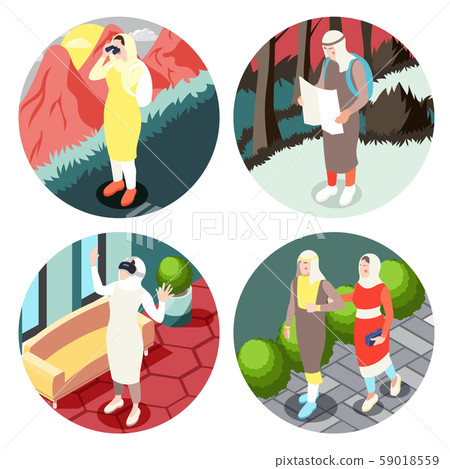 Modern Muslims People Concept 59018559