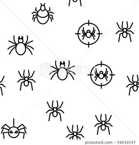 Spider Vector Seamless Pattern Spider Vector Seamless Pattern 59019147