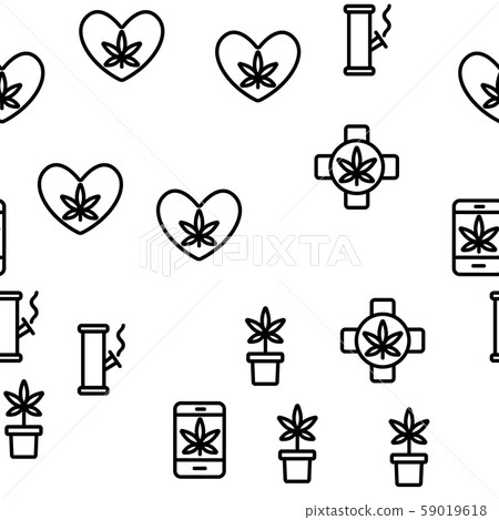 Rasta Shop Vector Seamless Pattern Rasta Shop Vector Seamless Pattern 59019618