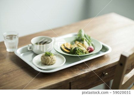 Cooking Brown rice Vegetable Cooking Brown rice Vegetable 59020031