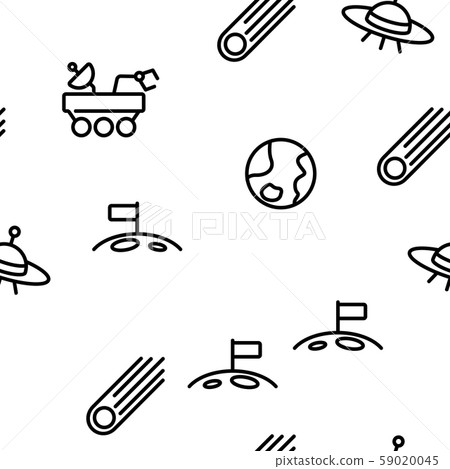 Space Exploration Vector Seamless Pattern Space Exploration Vector Seamless Pattern 59020045
