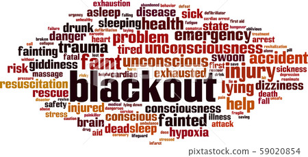 Blackout  word cloud 59020854
