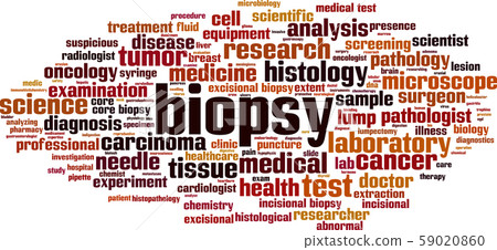 Biopsy word cloud Biopsy word cloud 59020860