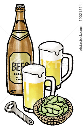 啤酒和毛豆 59021834