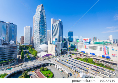 Shinjuku Station West Exit Landscape (Subaru Building ⇒ Mega Store) Taken at Nikon Shinjuku Station West Exit Landscape (Subaru Building ⇒ Mega Store) Taken at Nikon 59022549