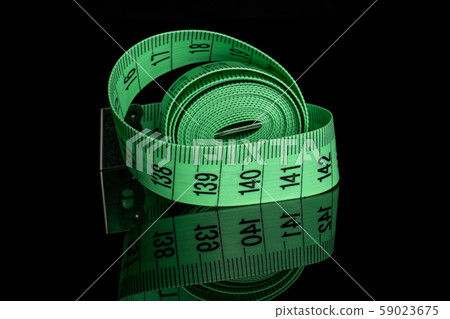 Haberdashery item isolated on black glass 59023675